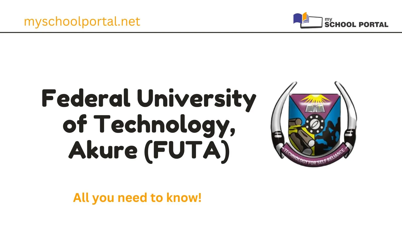 Federal University of Technology, Akure (FUTA)