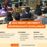 2025 Emory University Undergraduate Scholarship