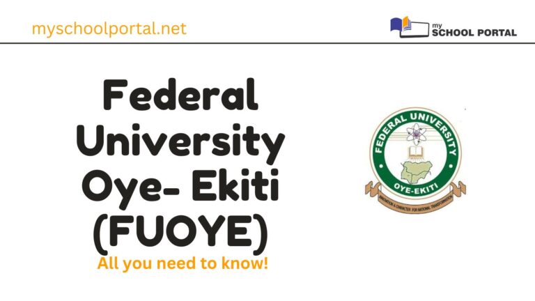 Federal University Oye- Ekiti (FUOYE)