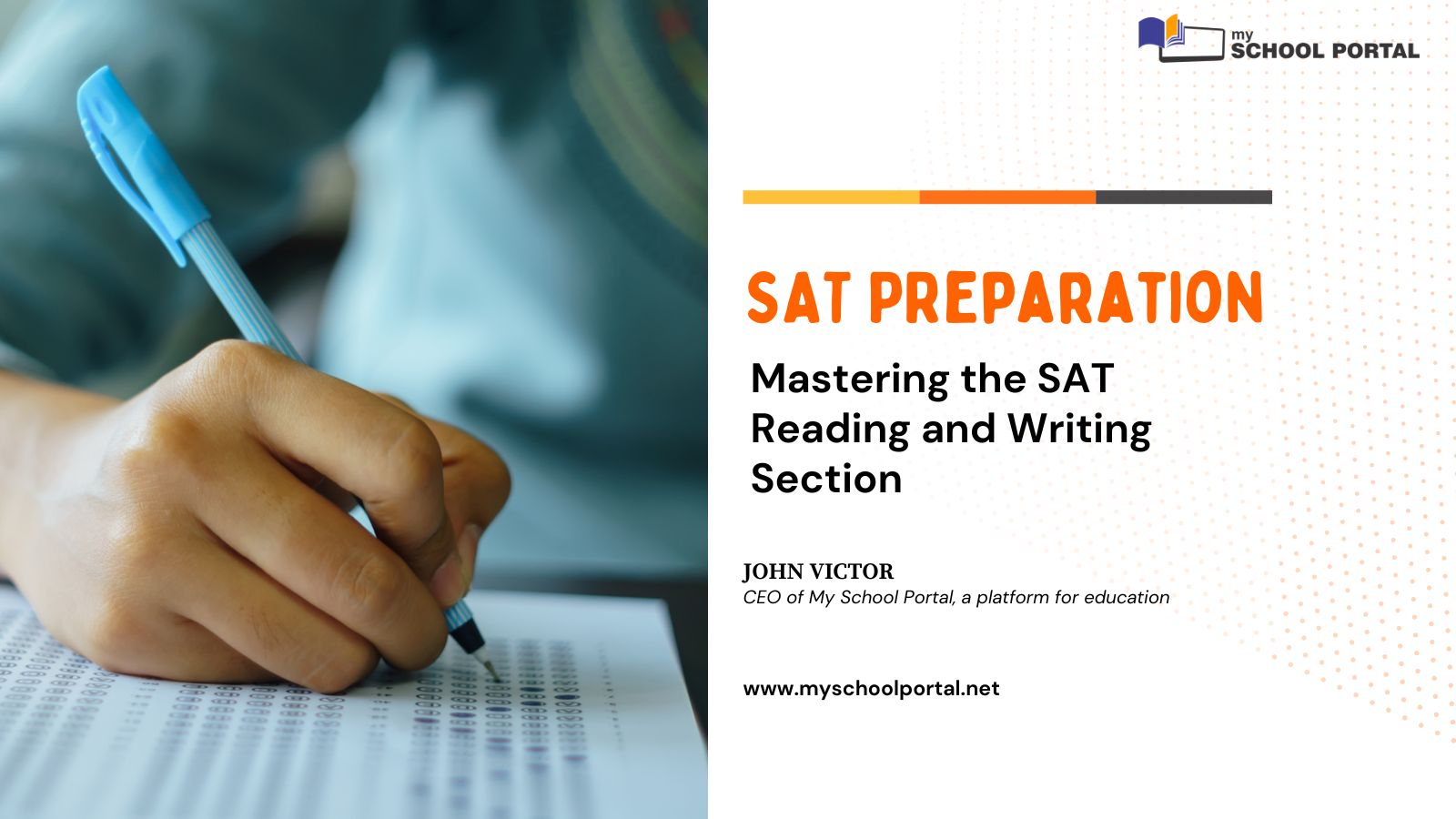 Mastering the SAT Reading and Writing Section