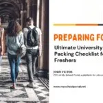 Ultimate University Packing Checklist for Freshers