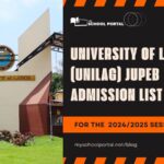 University of Lagos (UNILAG) JUPEB Admission List – 2024/2025 Session