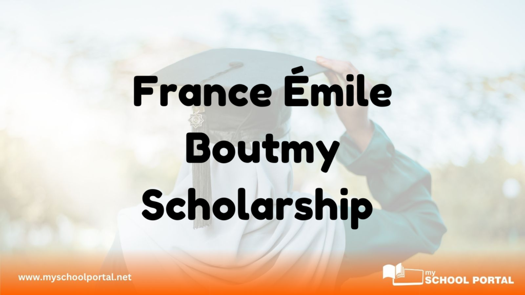 France Émile Boutmy Scholarship