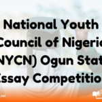 National Youth Council of Nigeria (NYCN) Ogun State Essay Competition