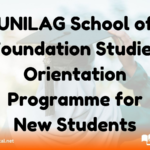 UNILAG School of Foundation Studies Orientation Programme for New Students