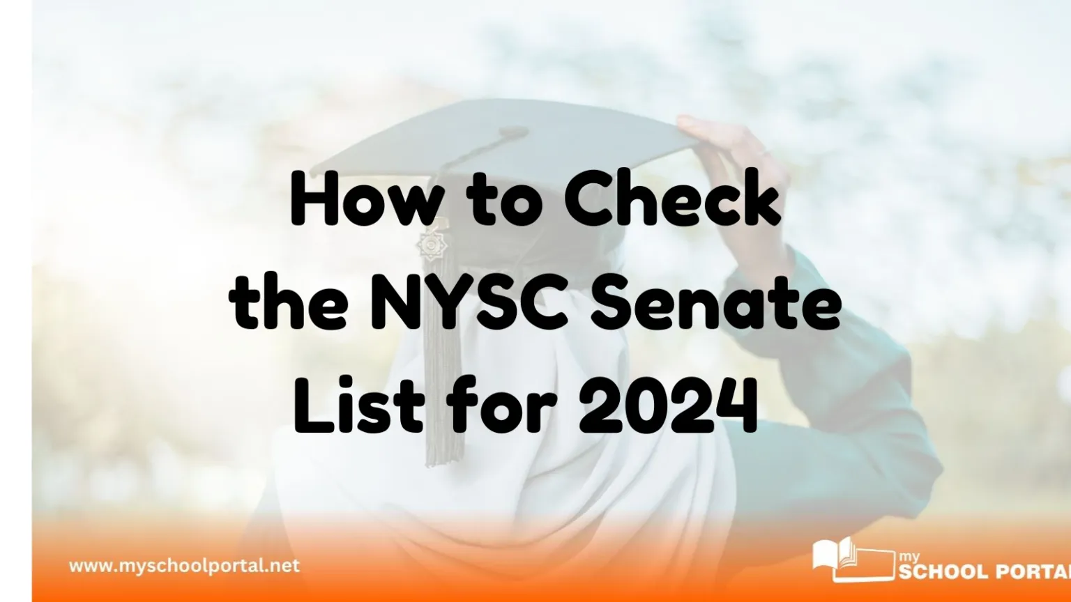 How to Check the NYSC Senate List for 2024 Batch 'C' Stream