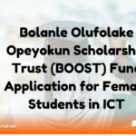 Bolanle Olufolake Opeyokun Scholarship Trust (BOOST) Fund Application for Female Students in ICT