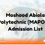 Moshood Abiola Polytechnic (MAPOLY) Admission List