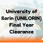 University of Ilorin (UNILORIN) Final Year Clearance