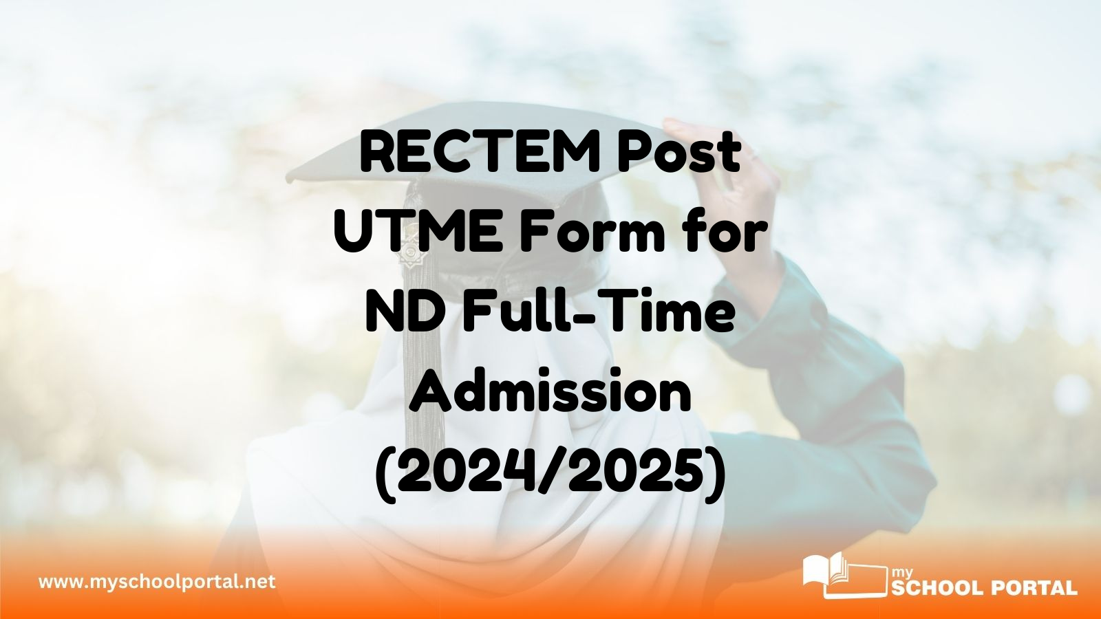 RECTEM Post UTME Form for ND Full-Time Admission (2024/2025)