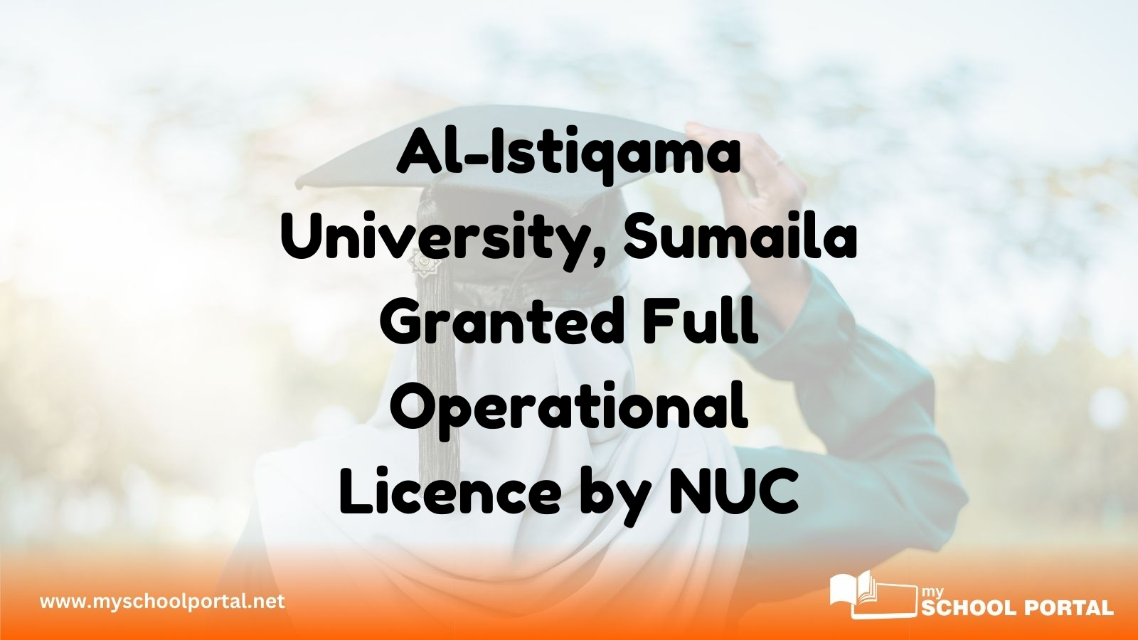 Al-Istiqama University, Sumaila Granted Full Operational Licence by NUC