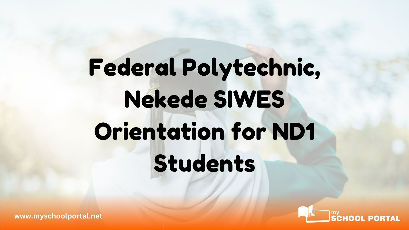 Federal Polytechnic, Nekede SIWES Orientation for ND1 Students