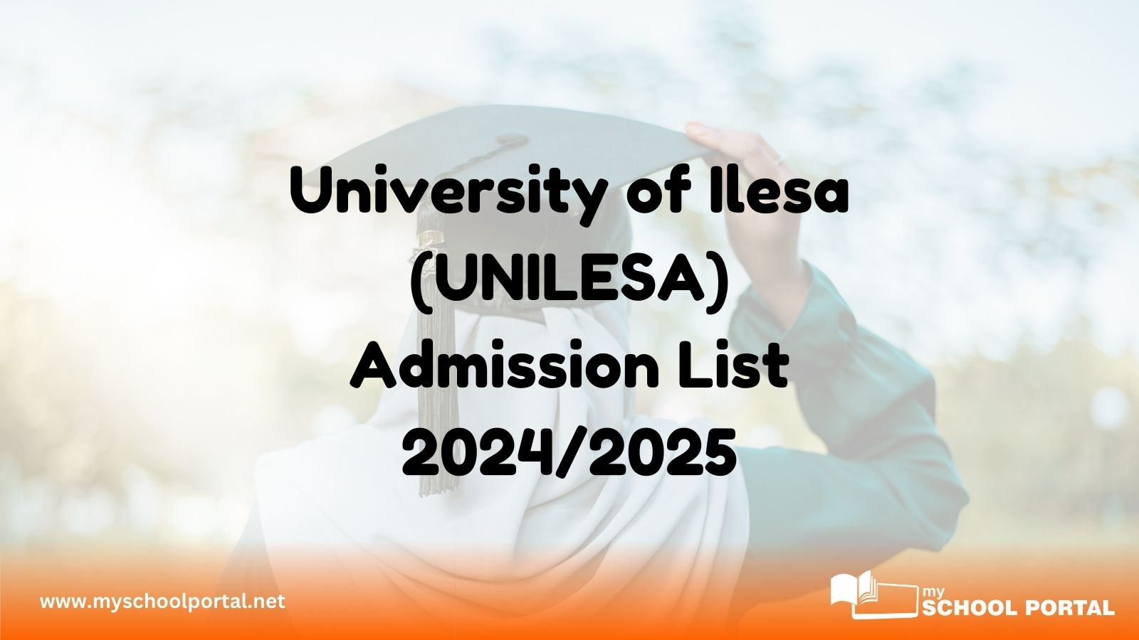 University of Ilesa (UNILESA) Admission List 2024/2025: How to Check Your Admission Status