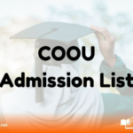 COOU Admission List