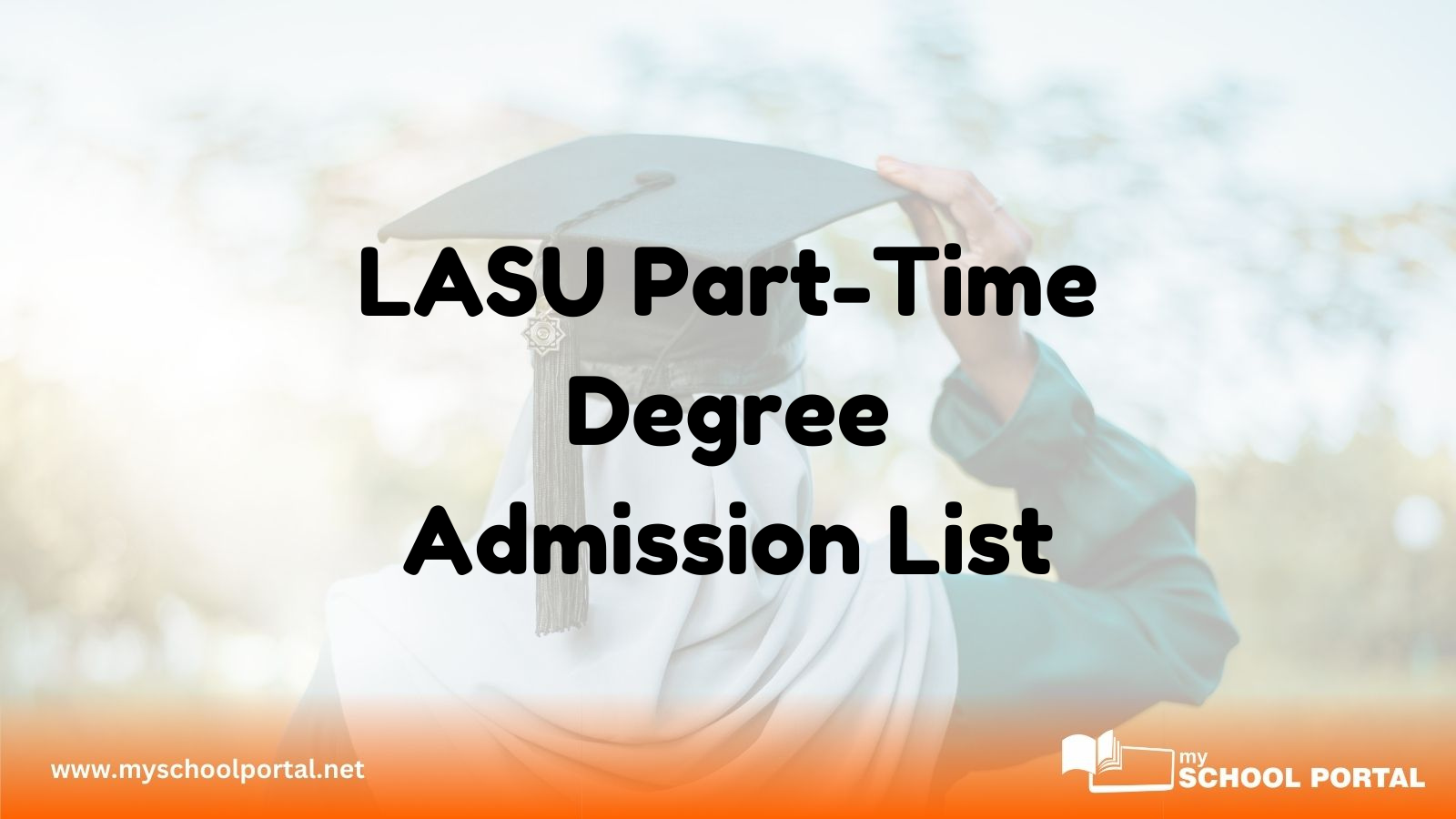 LASU Part-Time Degree Admission List