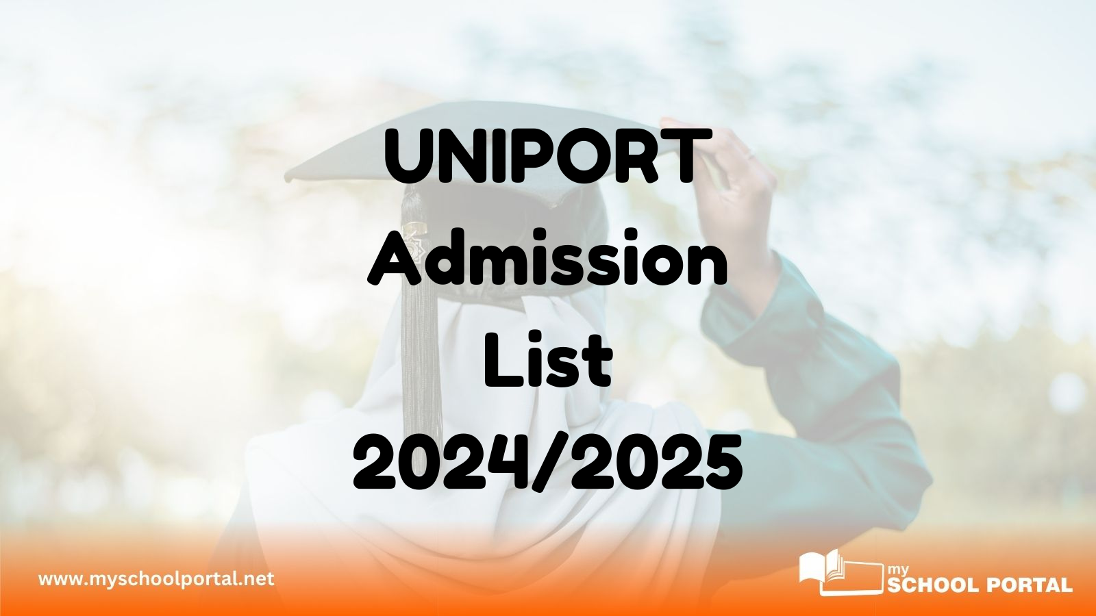 UNIPORT Admission List 2024/2025