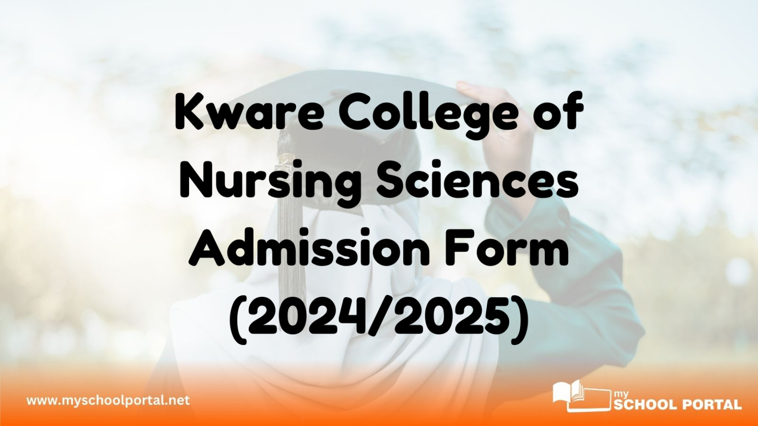 Kware College of Nursing Sciences Admission Form (2024/2025)