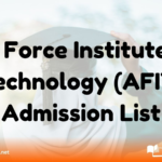 Air Force Institute of Technology (AFIT) Admission List