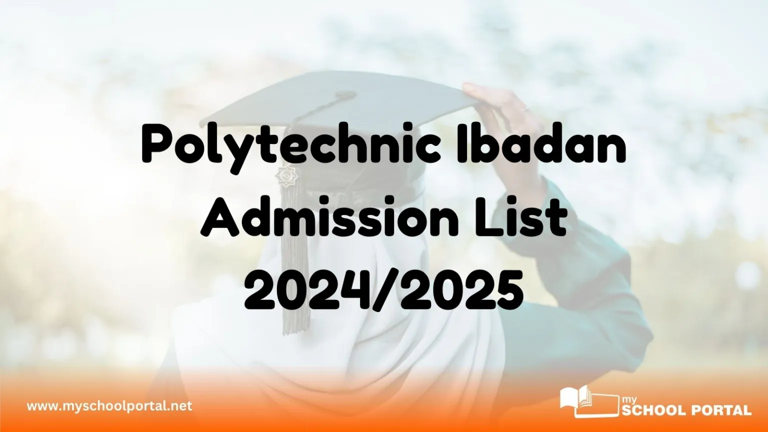 Polytechnic Ibadan Admission List 2024/2025 – Check 1st & 2nd Batch Now The Polytechnic Ibadan has officially released the 1st and 2nd batch admission lists for the National Diploma (ND) Full-Time Programme for the 2024/2025 academic session. Many students have eagerly awaited this update, and here’s a guide to help you check your admission status and secure your spot. How to Check the Polytechnic Ibadan Admission List The admission list is available online. To check if you’ve been offered admission into the Polytechnic Ibadan ND Full-Time programme, follow these steps: Step 1: Visit the Polytechnic Ibadan Admission Portal. Step 2: Click on “Continue Application” on the homepage. Step 3: Enter your email address and phone number in the designated fields. Step 4: Click “Login” to view your admission status. Next Steps After Admission If you have been offered admission, it is important to follow these steps to confirm and secure your admission: Access the JAMB Central Admission Processing System (CAPS): Visit the JAMB CAPS Portal. Accept or reject the admission. Print Your JAMB Admission Letter: Log into the JAMB Admission Letter Portal. Print your JAMB admission letter for further processing. Additional Steps for Admitted Students Once you have accepted the admission offer, here are other important actions to take: Pay the Acceptance Fee: Use an ATM card to pay the acceptance fee online via the Polytechnic Ibadan portal. Complete Biometric Fingerprint Capture: This is mandatory for finalizing your registration process. Print Your Acceptance Slip: Keep your Acceptance Slip for future reference and to complete the clearance process. How to Check Your Admission Status on the JAMB Portal You can also confirm your admission status using the JAMB Portal: Visit the JAMB Portal here. Log in with your username and password. Scroll down and click “Check Admission Status.” Select your exam year and input your JAMB registration number. Click on “Check Admission Status” to view your result. For more details, click on “Access my CAPS” within the portal. Congratulations! A big congratulations to all students who have secured admission to the Polytechnic Ibadan for the 2024/2025 academic session! Make sure to complete all the necessary steps to confirm your admission and begin your academic journey.