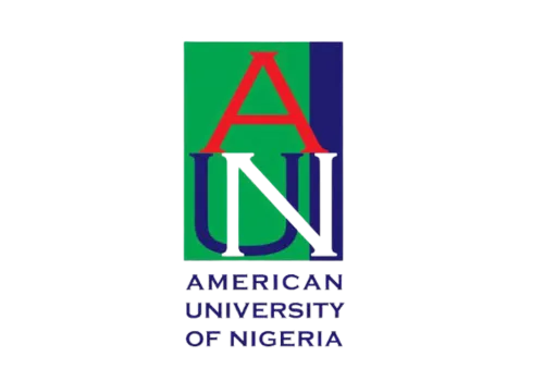 American University of Nigeria logo - a private university in Nigeria.