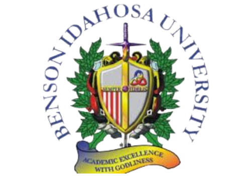 Benson Idahosa University logo - a private Christian university in Nigeria.