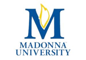 Madonna University logo - a private university in Nigeria