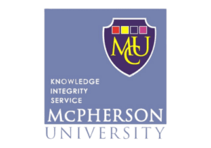 McPherson University logo - a private university in Nigeria