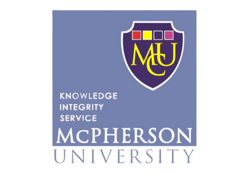 McPherson University logo - a private university in Nigeria