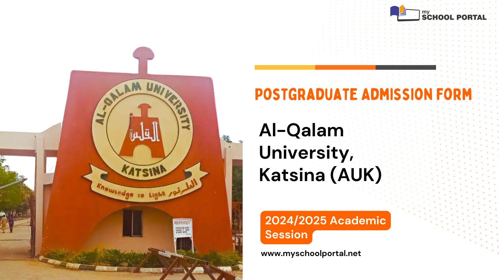 AUK Postgraduate Admission Form