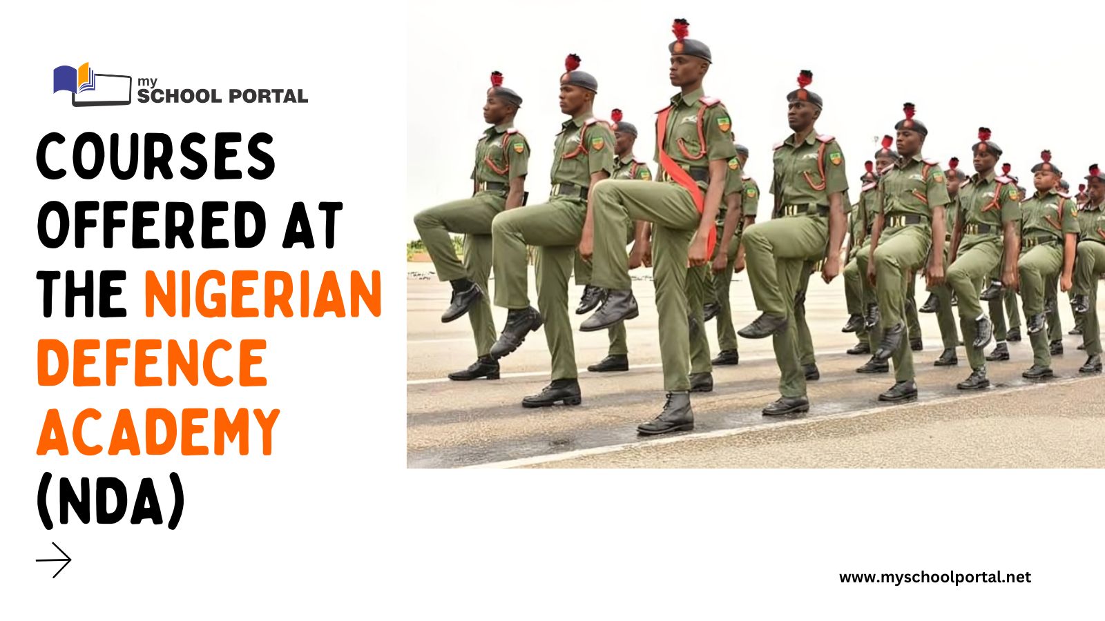 Courses Offered at the Nigerian Defence Academy (NDA)