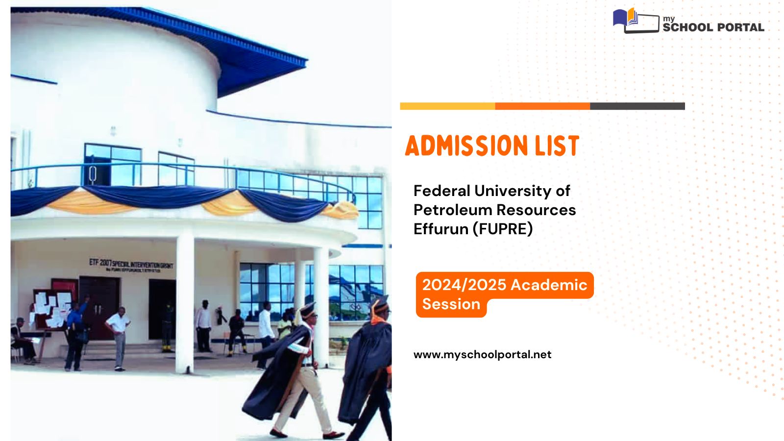 FUPRE Admission list