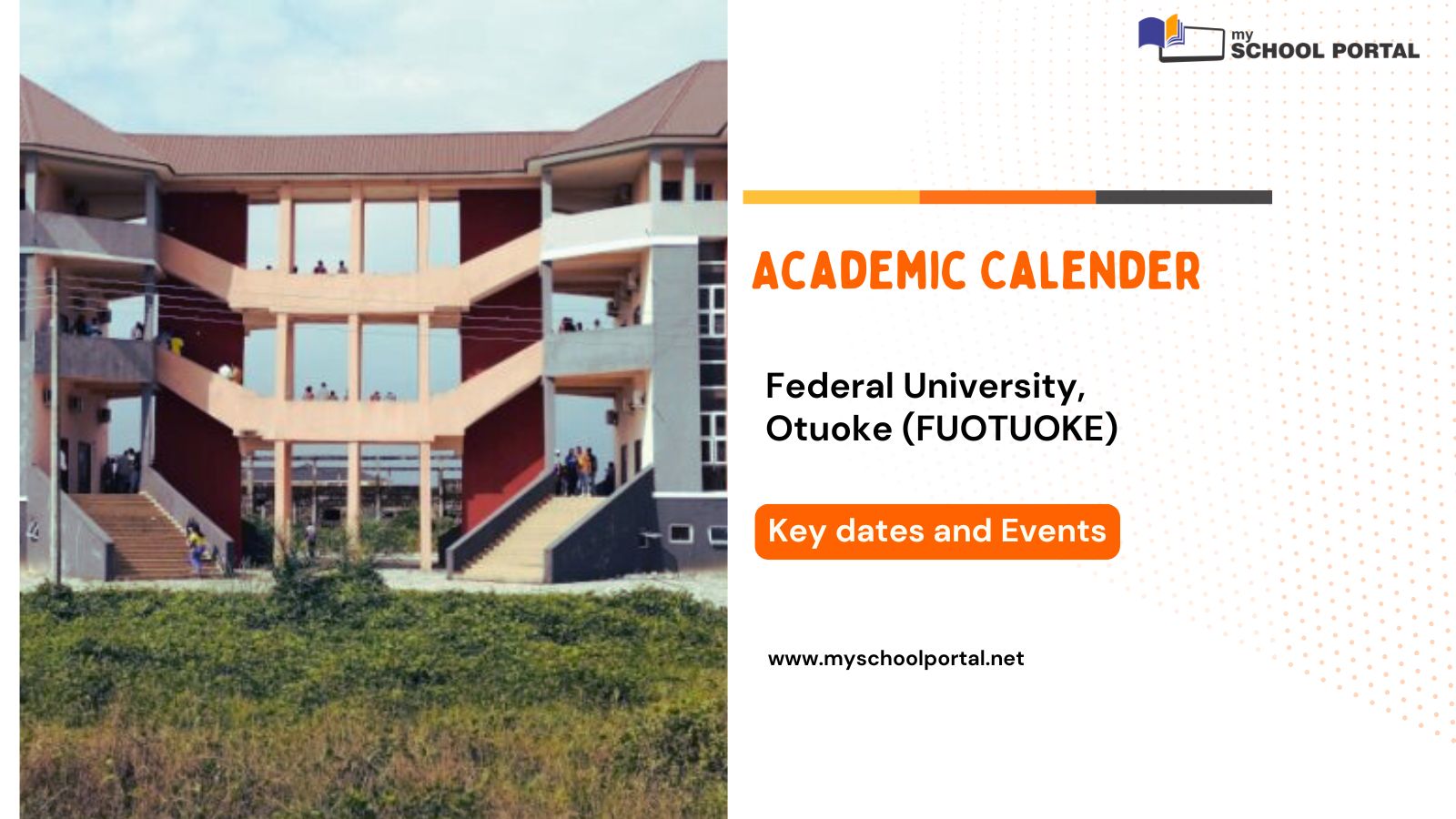 Federal University, Otuoke (FUOTUOKE) Academic Calendar for 2024/2025 ...