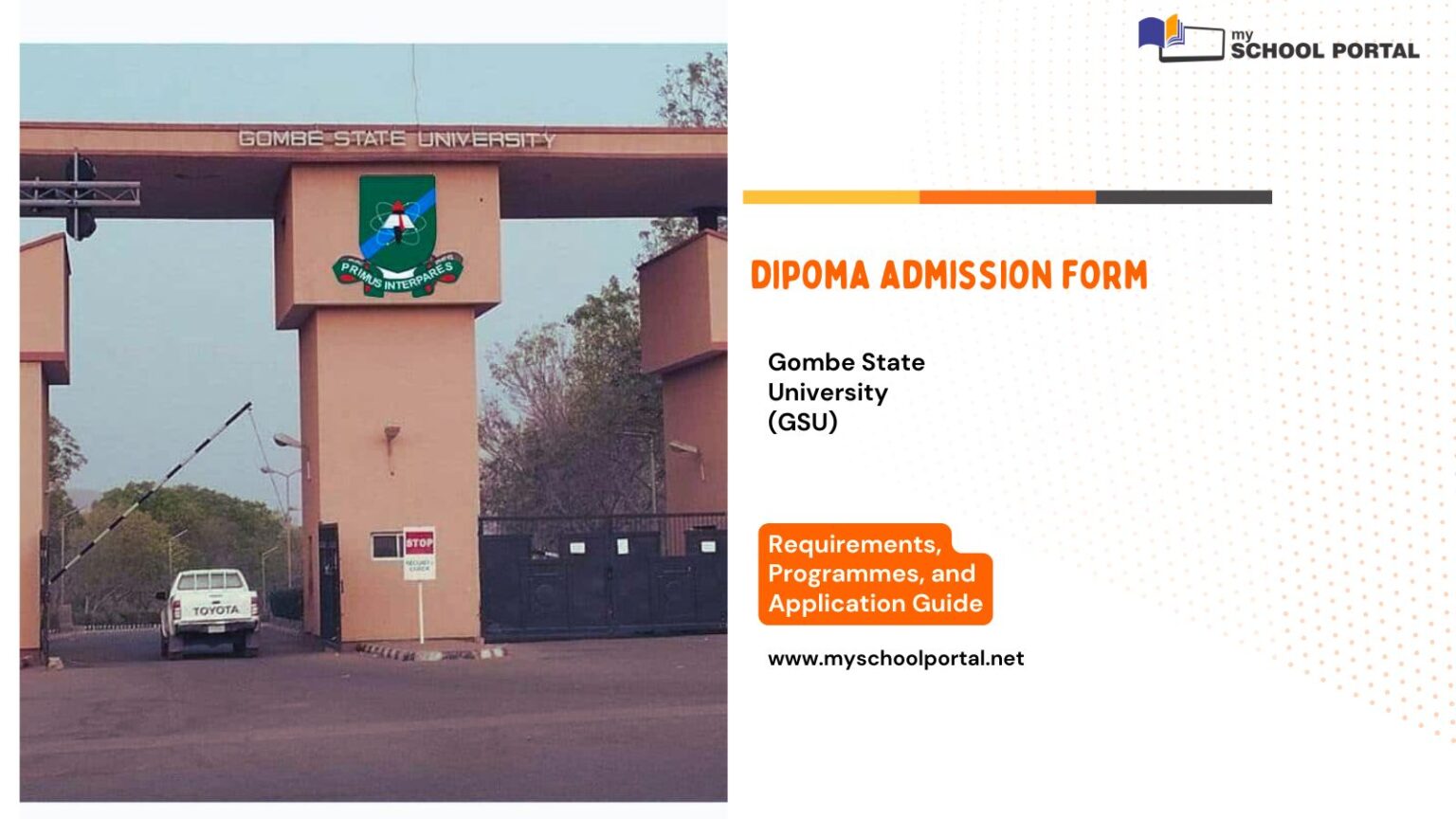 GSU Diploma admission form