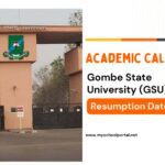 Gombe State University Academic Calender and Resumption Date