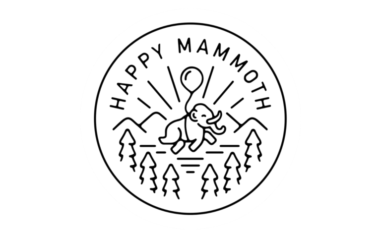 Happy Mammoth Logo PNG