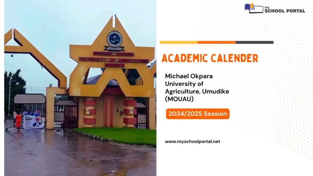 MOUAU Academic Calender