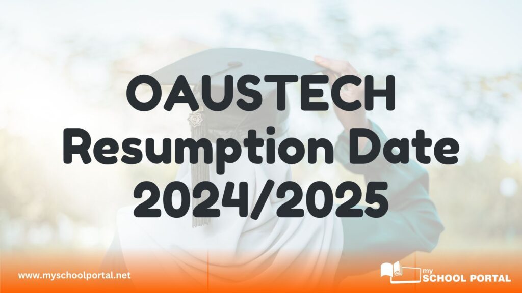 OAUSTECH Resumption Date