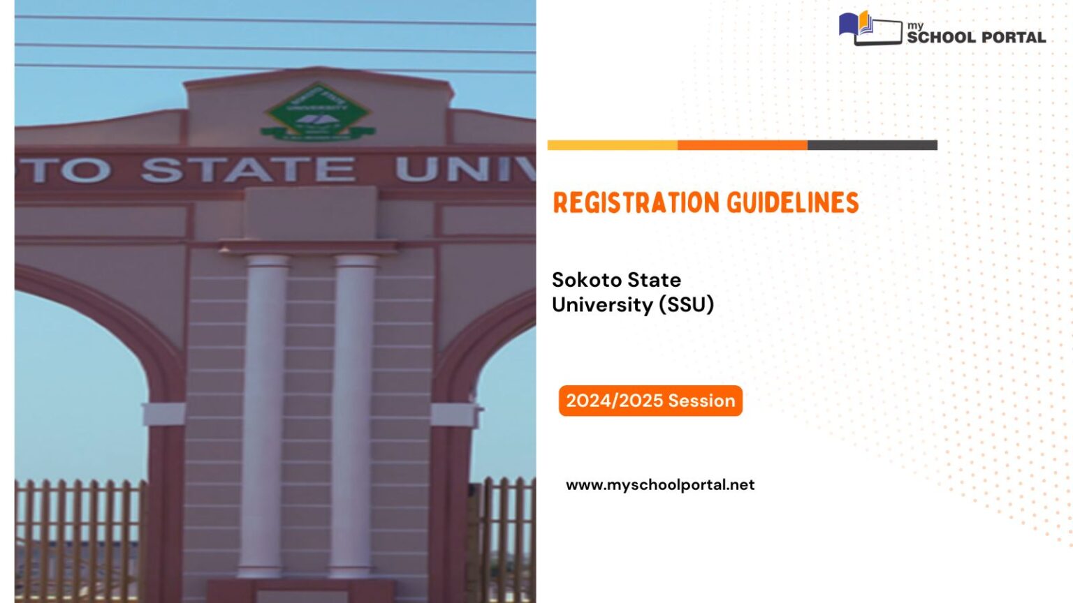 SSU Registration guidelines