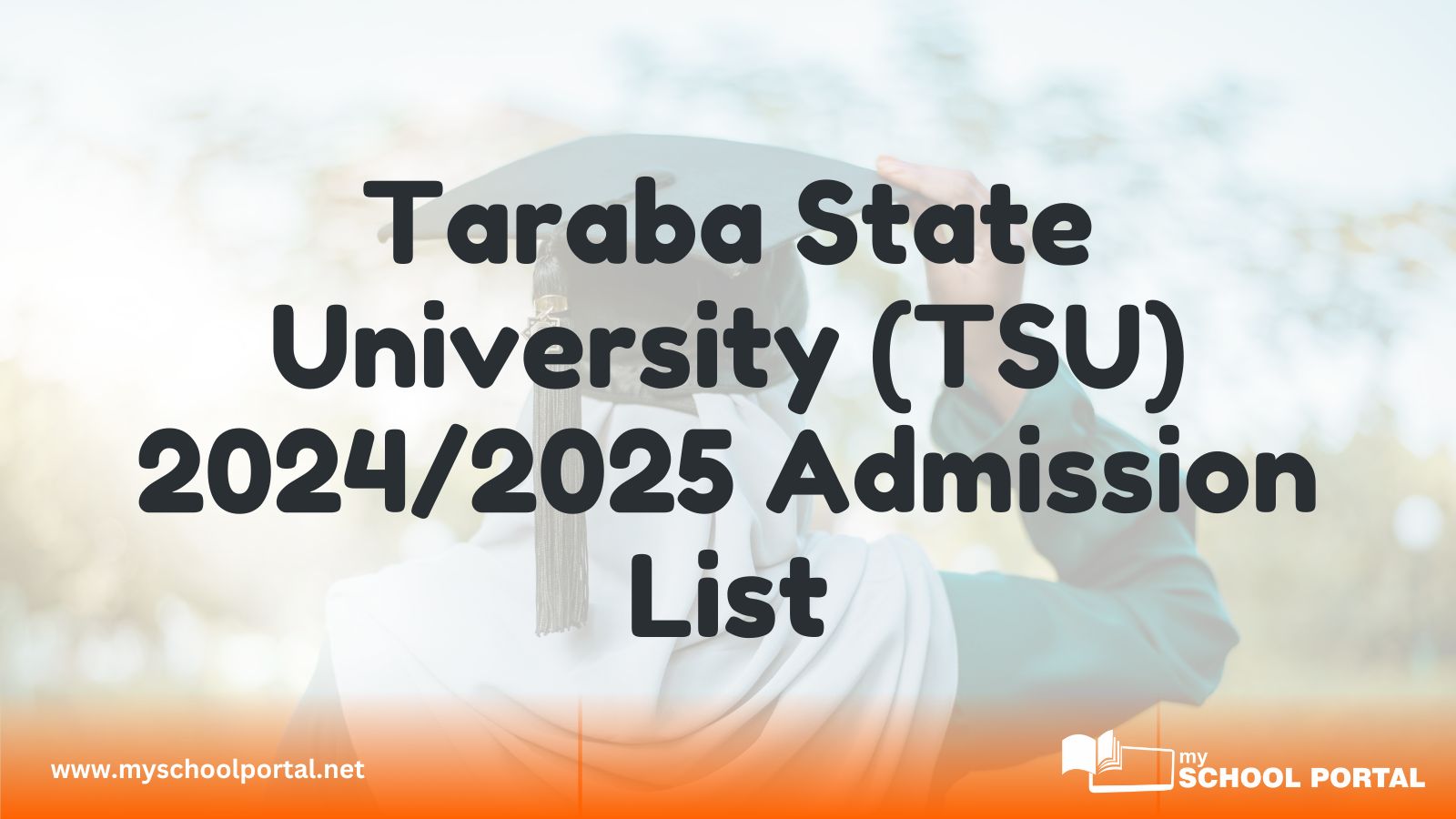 Taraba State University (TSU) 20242025 Admission List