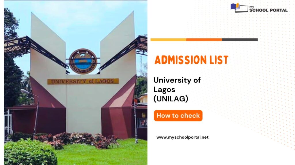 UNILAG Admission list