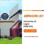 UNILAG Admission list