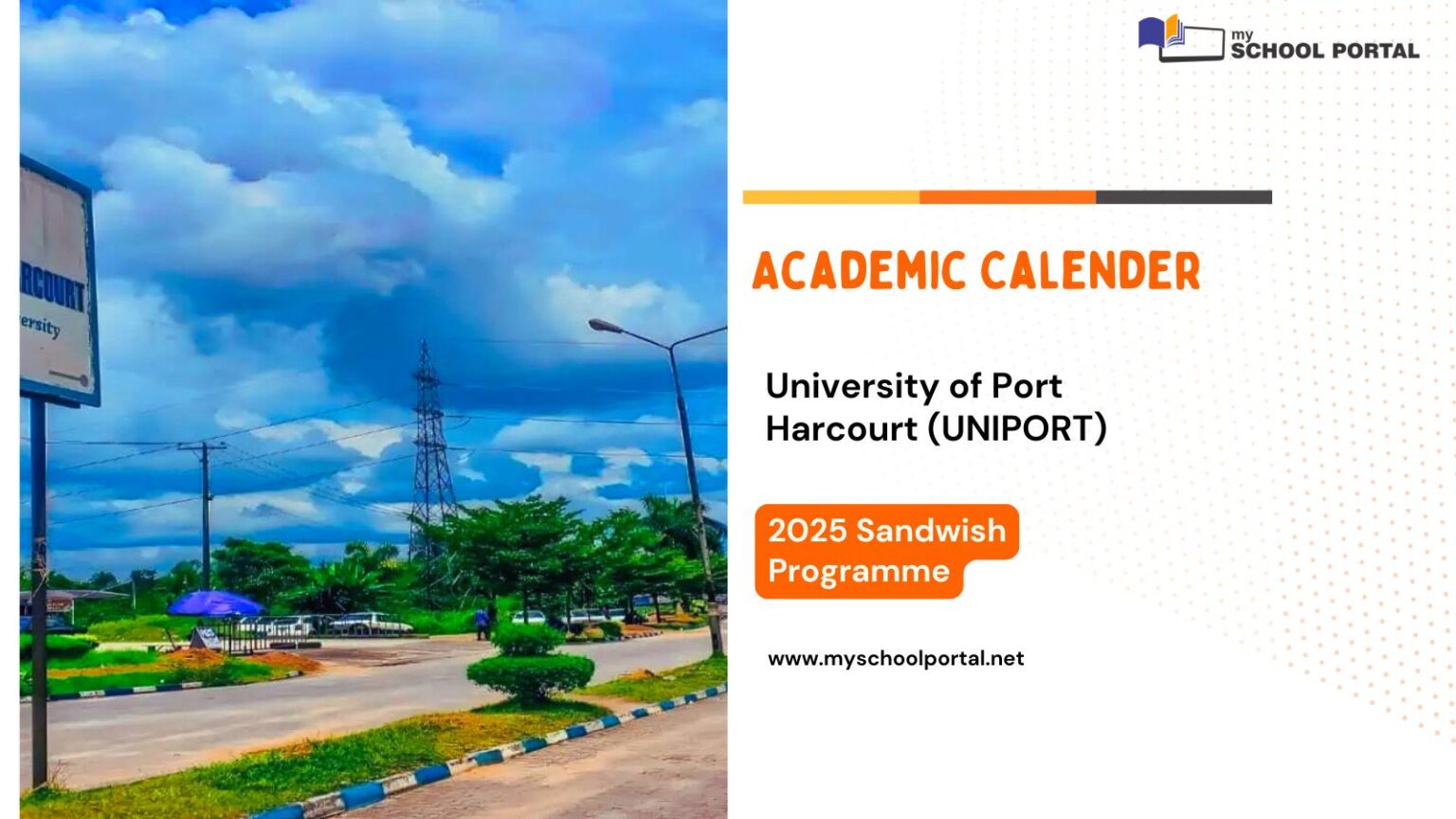 UNIPORT 2025 Sandwish programme