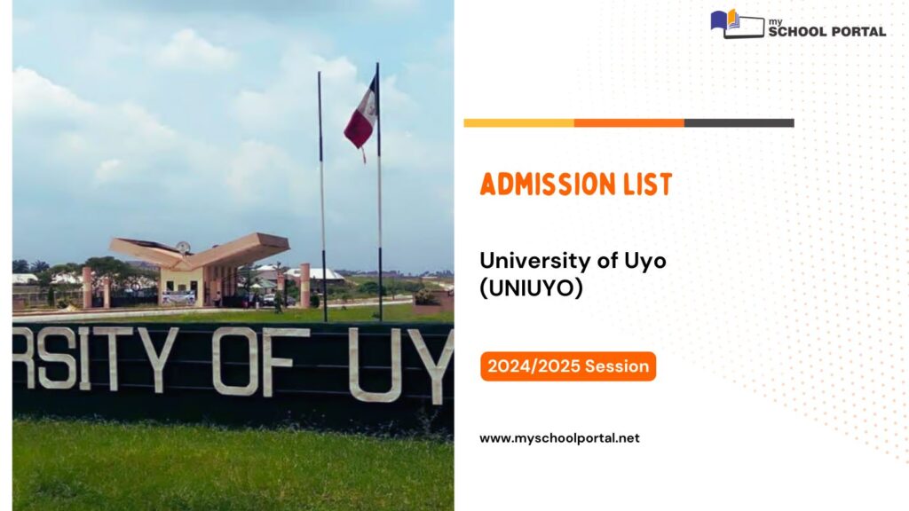 UNIUYO admission list