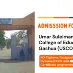 USCOEGA admission form