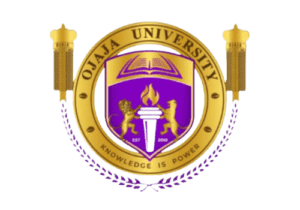 Ojaja University logo - a private university in Nigeria