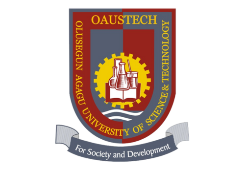 Olusegun Agagu University of Science and Technology logo - a state university in Nigeria