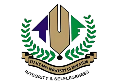 Tai Solarin University of Education logo - a state university of education in Nigeria