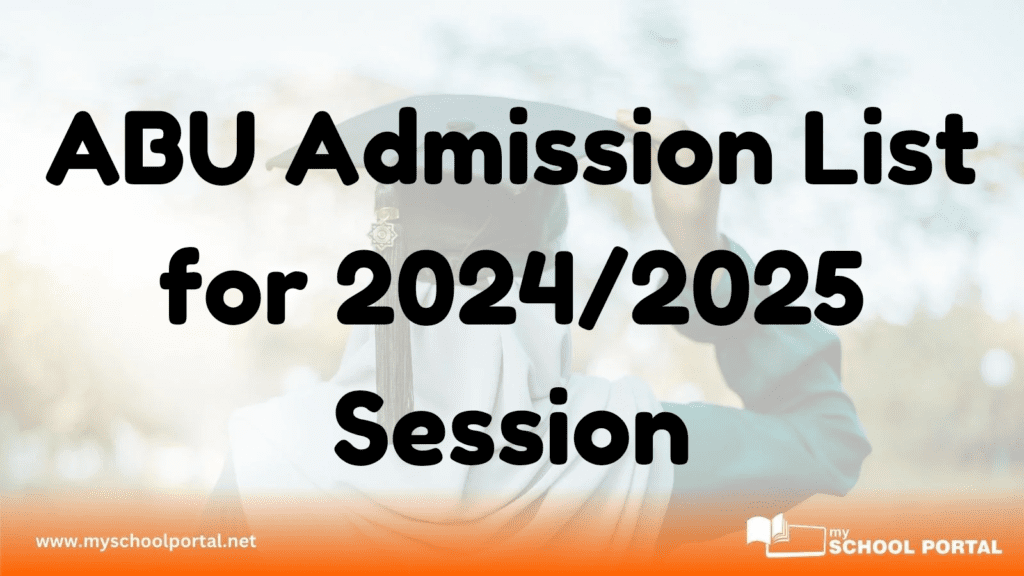 ABU Admission List