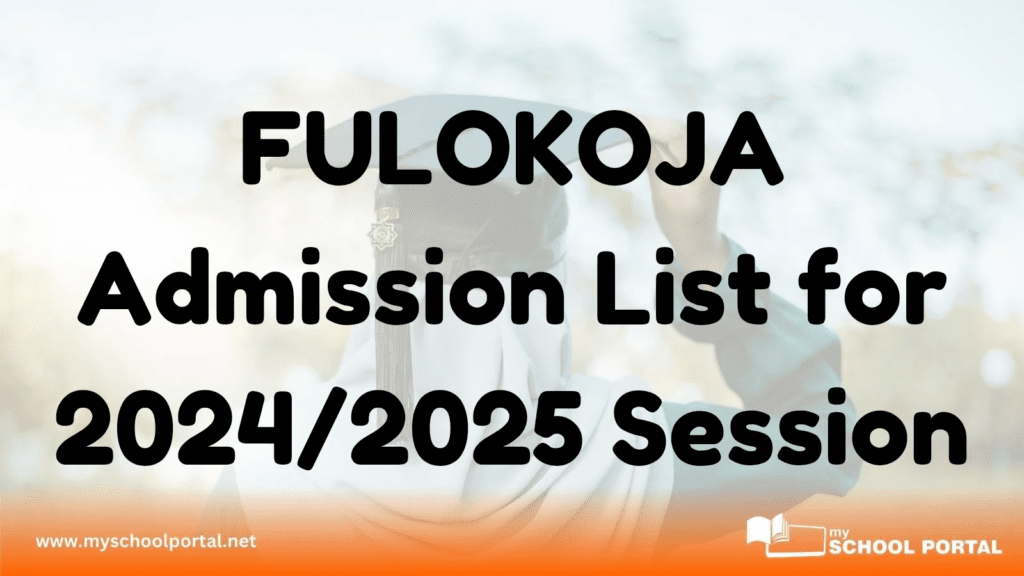 FULOKOJA Admission List