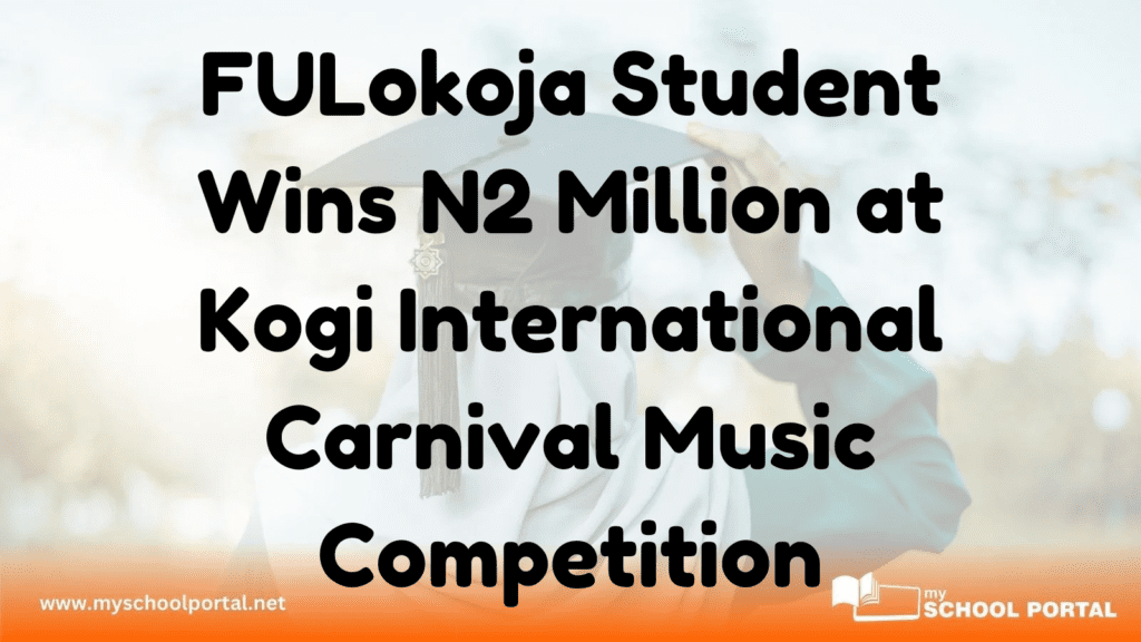 FULokoja Student Wins N2 Million at Kogi International Carnival Music Competition